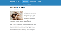 Desktop Screenshot of gloog.com.br